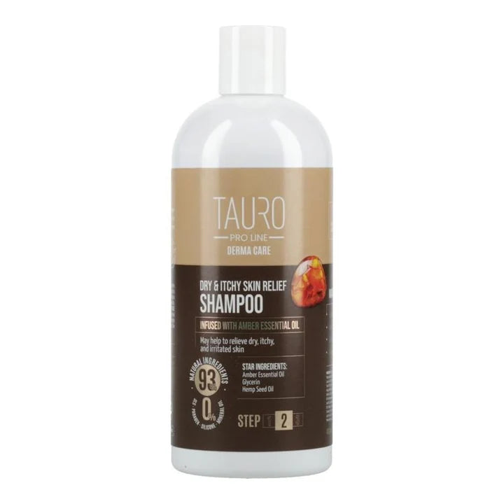 Tauro Pro Line Derma Care Dry & Itchy Skin Relief Shampoo - 400 ml