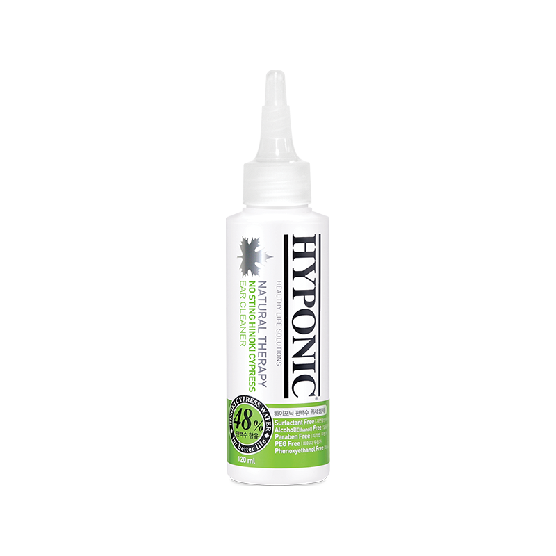 HYPONIC No-Sting Hinoki Zypresse Ohrreiniger für Hunde - 120ml