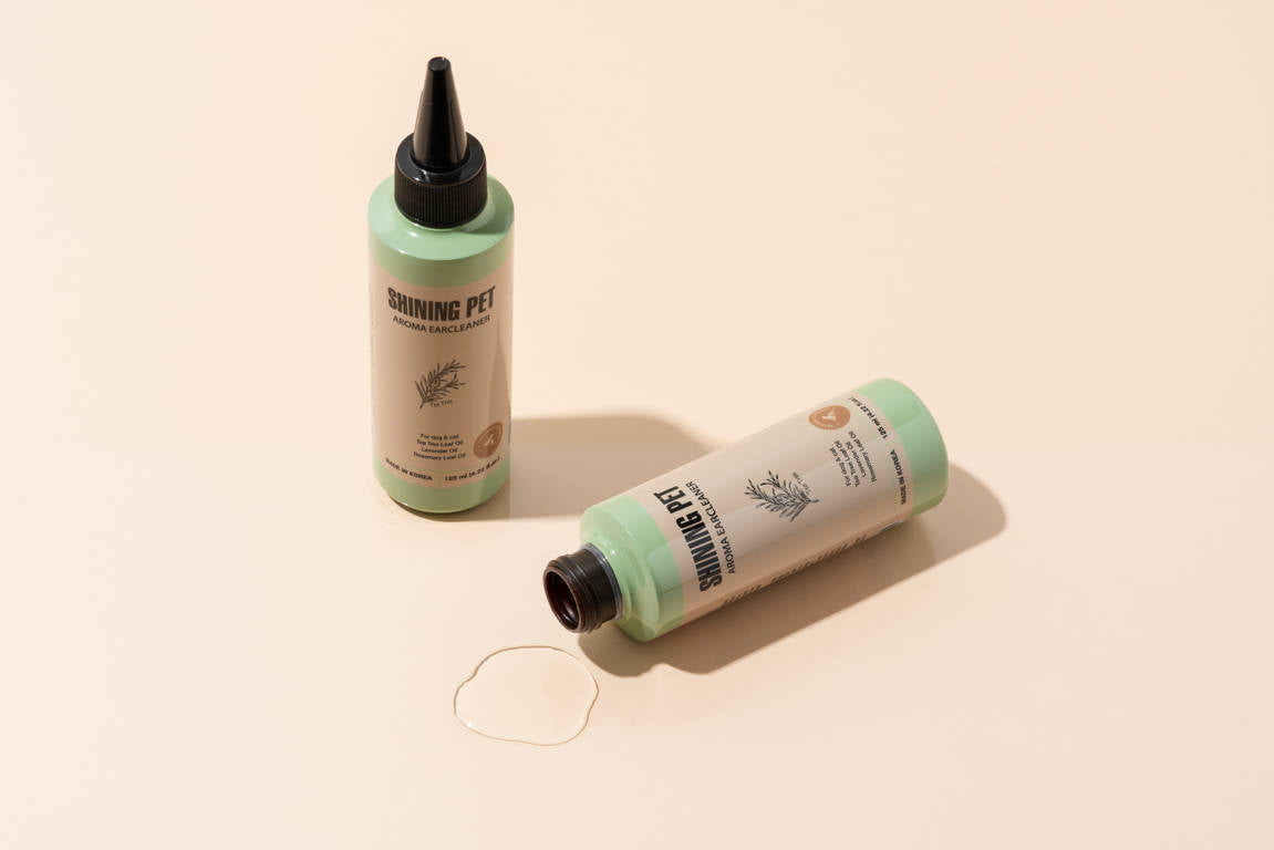 Shining Pet Aroma-Ohrenreiniger 125ml – Sanfte Pflege für gesunde Tierohren