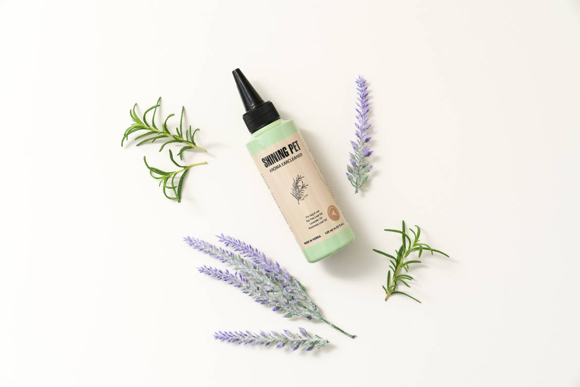 Shining Pet Aroma-Ohrenreiniger 125ml – Sanfte Pflege für gesunde Tierohren
