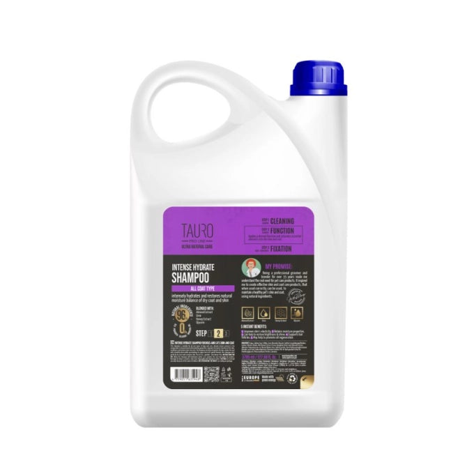 Tauro Pro Line Ultra Natural Care Intense Hydrate Shampoo - 3785 ml